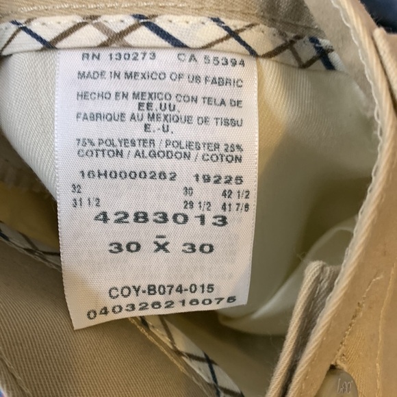 LEE total freedom men’s dress pants size 30/30 - Picture 6 of 7